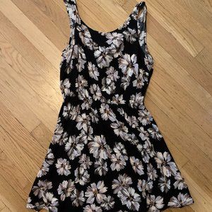 Black Flower Dress